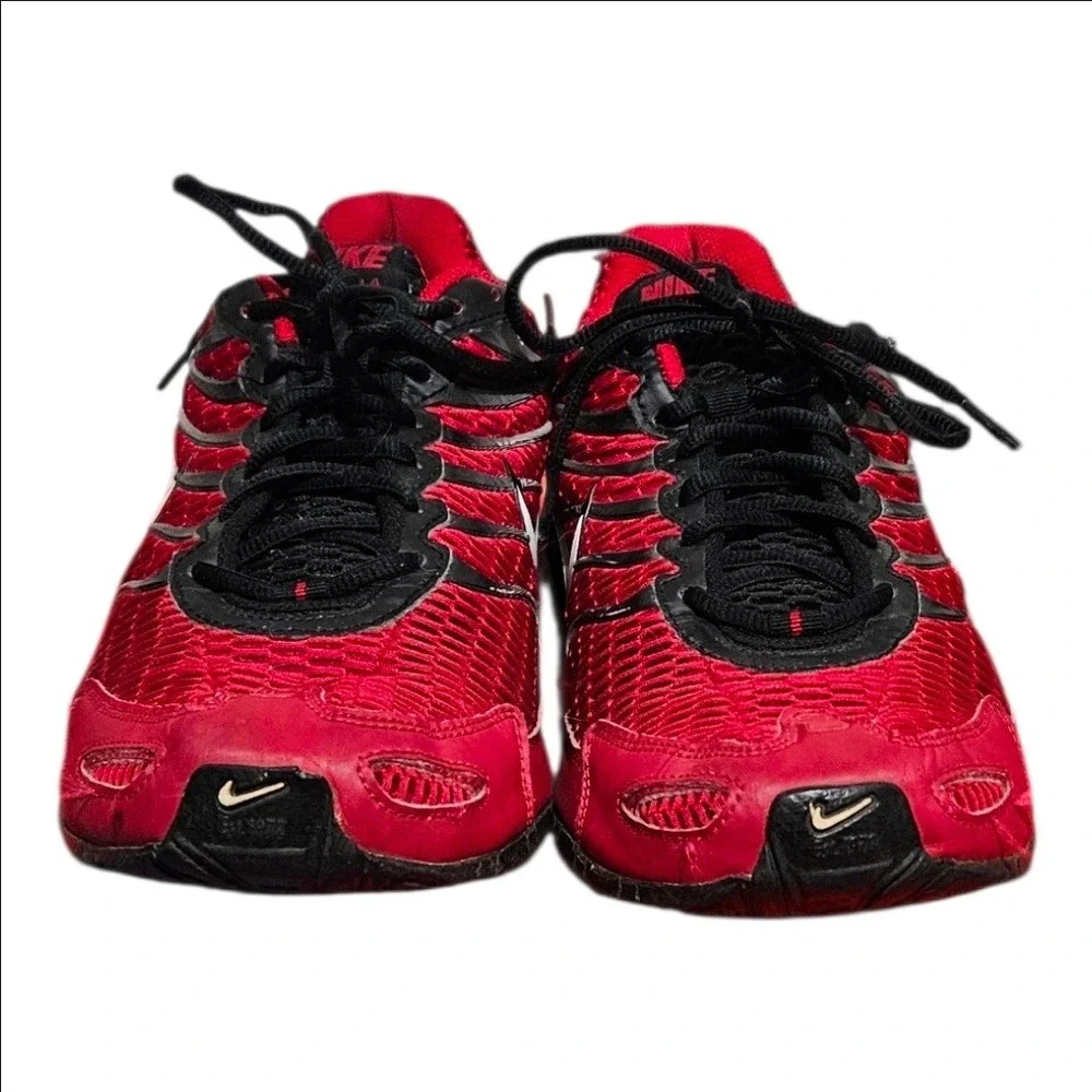 Nike Air Max Torch 4 Mens Running Shoes Sneakers Red Black 343846-600 Size 10.5
